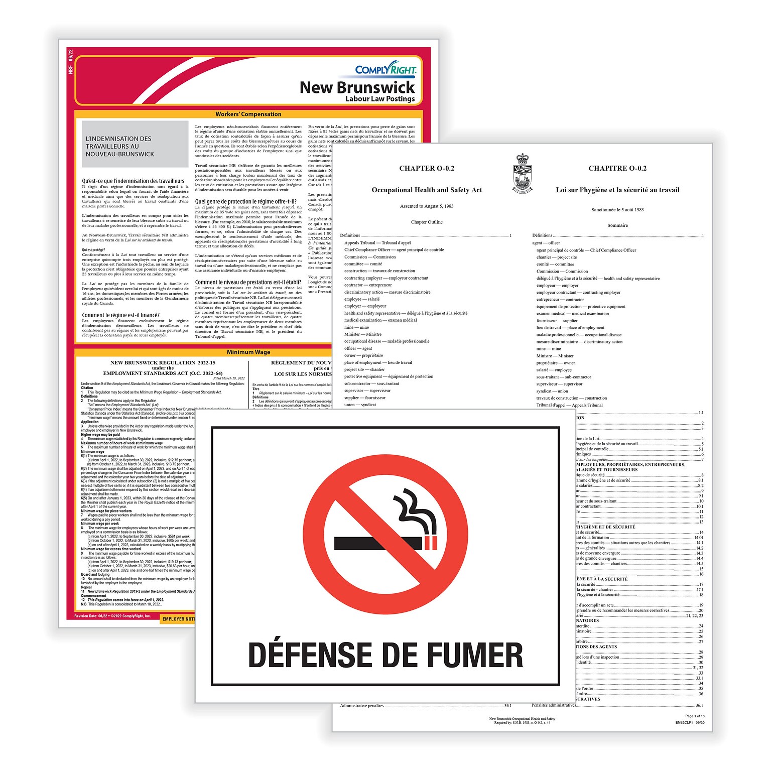 ComplyRight Canada Federal and Province (French) - Subscription Service, New Brunswick (U1200FCANNBFR)