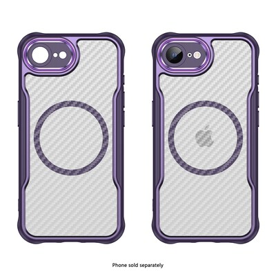 SaharaCase Venture Series MagSafe Phone Case for iPhone 16e, Shock Absorbing, Shadow Purple (CP00824)