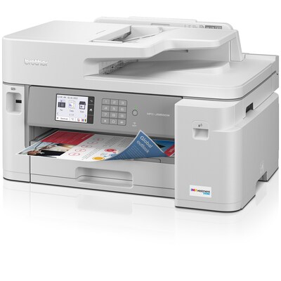 Brother INKvestment Tank MFC-J5855DW Wireless Color Inkjet Printer, All-In-One Supertank, Print, Scan, Copy, Fax
