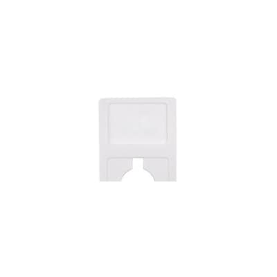 Nahanco Deluxe Plastic Size Divider, White, 50/Pack (D120W)