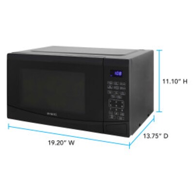 Avanti 0.9 Cu. Ft. Microwave Oven, Digital, Black, (MT09V1B)