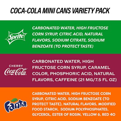 Coca-Cola Mini Variety Pack & Cheez-Itz Variety Pack, 2/Pack (600-04171)