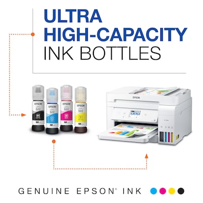 Epson T522 Black Ultra High Yield Ink Bottle  (T522120-S)