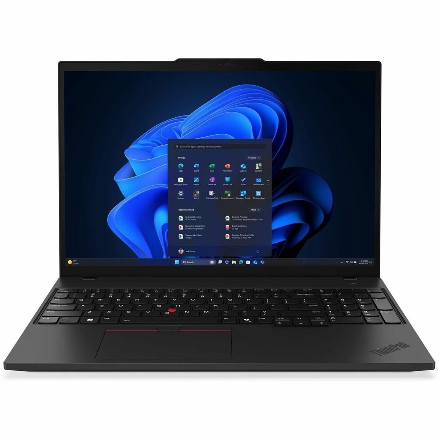 Lenovo ThinkPad T16 Gen 4 16 Touchscreen AI Laptop, Copilot+ PC, AMD Ryzen AI 7 PRO, 2GHz, 32GB RAM, 512GB SSD, Windows 11 Pro