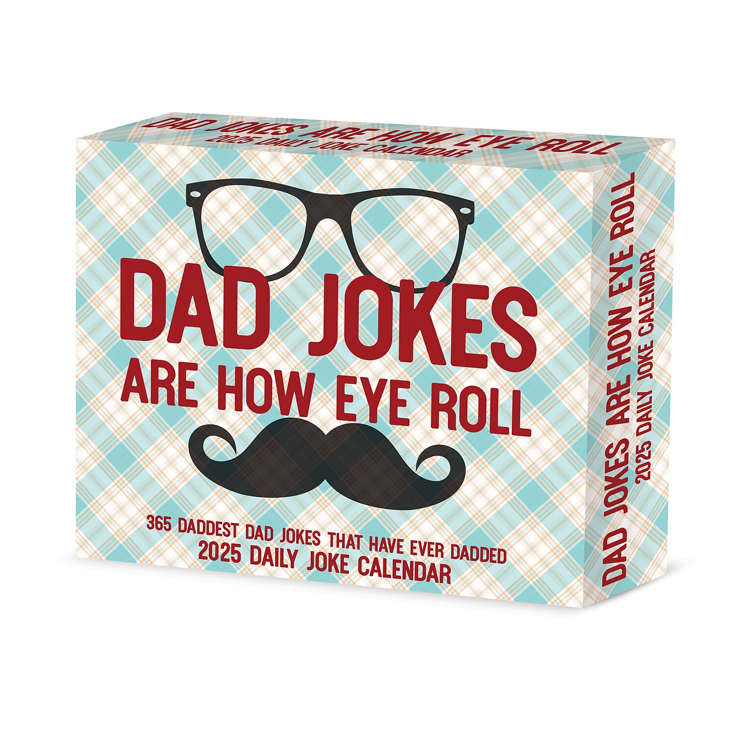 2025 Willow Creek Dad Jokes Are How Eye Roll 5.4 x 6.2 Day-to-Day Calendar (46692)