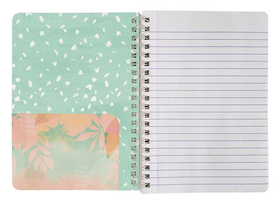 Carolina Pad Silver Lining 1-Subject Pocket Notebook, 5" x 7", College Ruled, 80 Sheets (35000)