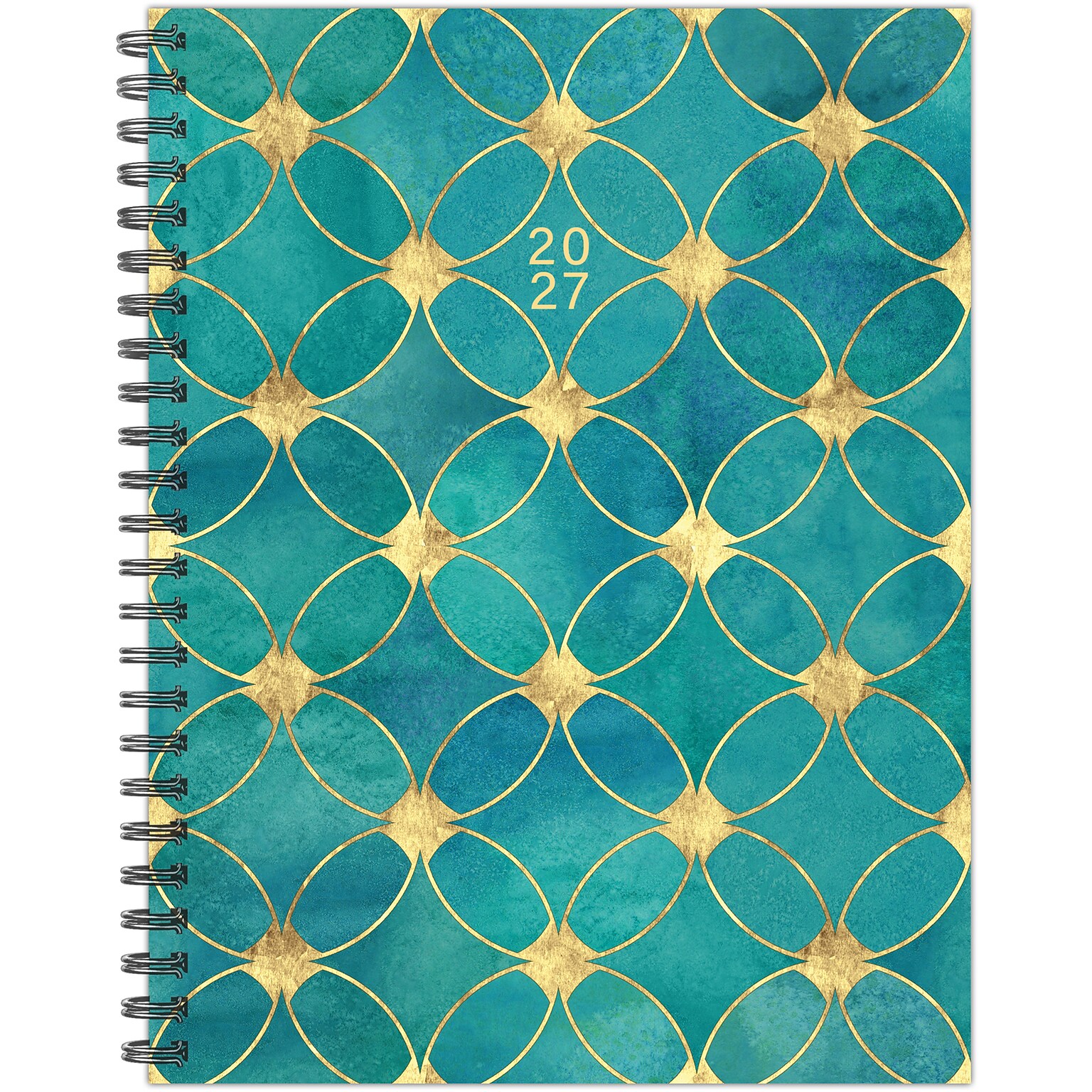 2027 Willow Creek Royal Trellis 6.5 x 8.5 Calendar Year Weekly & Monthly Standard Planner, Assorted Colors (67390)