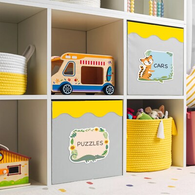 Creative Teaching Press Core Decor EZ Border, 3" x 2', Yellow Wavy, 24/Pack, 3 Packs/Bundle (CTP11065-3)