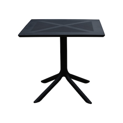 Regency Niche Terrace Square Bistro Table, 31.5D x 31.5W, Black (TOB3131BK)