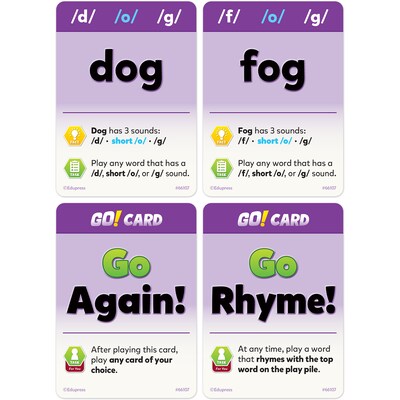 Teacher Created Resources Its GO Time!: Phonics, 108/Pack (TCR66107)