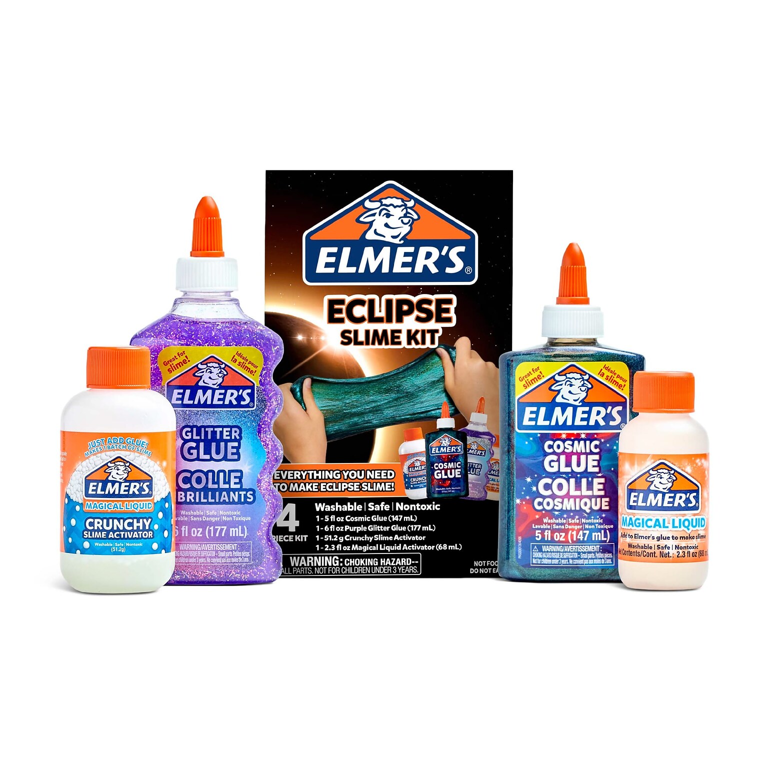 Elmers Eclipse Slime Kit, 4 Pieces/Pack (2223185)
