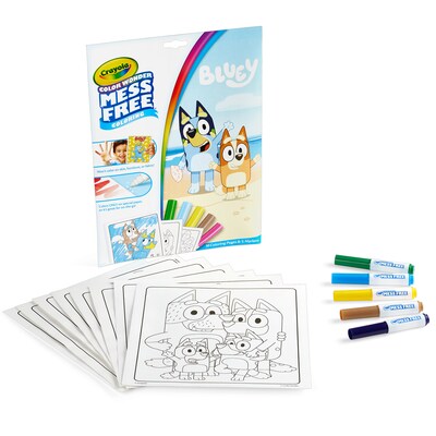 Crayola Color Wonder: Bluey Coloring Book, 18 Pages, 2 Sets/Bundle (BIN752805-2)