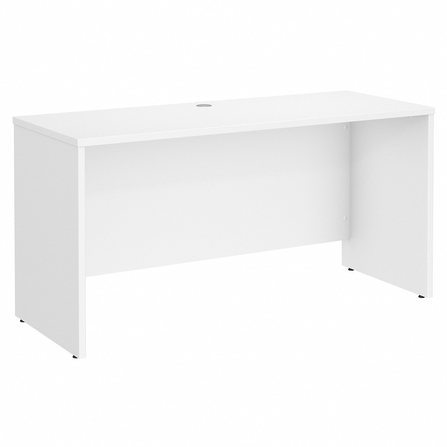 Bush Business Furniture Studio C 60W Credenza Desk, White (SCD360WH)