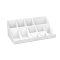 Mind Reader Anchor Collection 11 Compartment Condiment Organizer, White (COMORG-WHT)