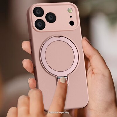 SaharaCase Venture Series MagSafe Phone Case for iPhone 17 Pro Max, Shock Absorbing, Desert Rose (CP00992)