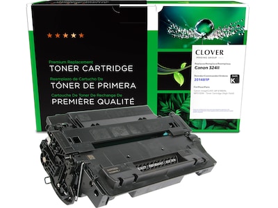Clover Remanufactured Black High Yield Toner Cartridge Replacement for Canon 324II (3482B013)