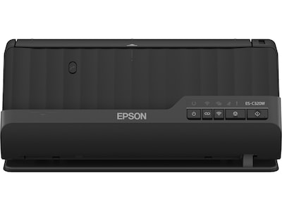 Epson WorkForce ES-C320W Wireless Duplex Sheetfed Scanner, Black (B11B270201)