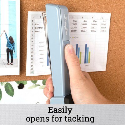 Swingline 747 Classic Metal Stapler, 20-Sheet Capacity, Sky Blue (74708)