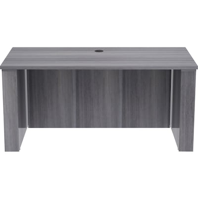 Lorell Essentials Series 60W Electric Adjustable Standing Desk, Weathered Charcoal (LLR69572)