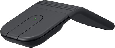 Logitech Mobi Fold for Business Wireless Ambidextrous Optical Travel Mouse, Graphite  (910-007600)