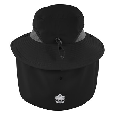Chill-Its 8934 Cooling Sun Hat, Black, Large/Extra-Large (12726)