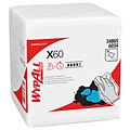 WypAll GeneralClean X60 Multi-Task Cleaning Wipers, White, 76 Sheets/Pack, 12 Packs/Case (34865)