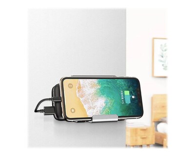 SaharaCase Wall Mount for Most Cell Phones and Tablets up to 9", Silver (TB00110)