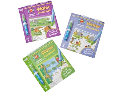 hand2mind Bob Books Sight Words Water Workbooks, 3/Set (94481)