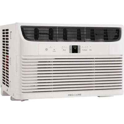 Frigidaire 115-Volt 6,000 BTU Smart Window-Mounted Air Conditioner with Remote, Wifi Enabled, White (FHWW063WB1)