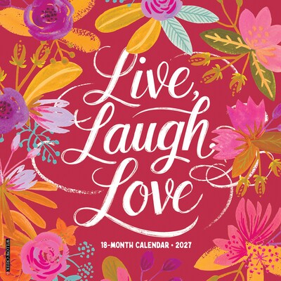 2027 Willow Creek Live, Laugh, Love 12 x 12 Monthly Wall Calendar, Assorted Colors (61077)