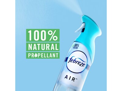 Febreze Air Freshener Aerosol, Crisp Clean, Linen & Sky, Ocean Scents, 8.8 oz., 3/Pack (10677)