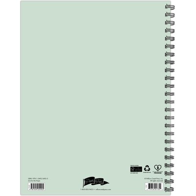 2025-2026 Willow Creek Live For the Hope 8.5 x 11 Academic Year Weekly & Monthly Planner, Green (5