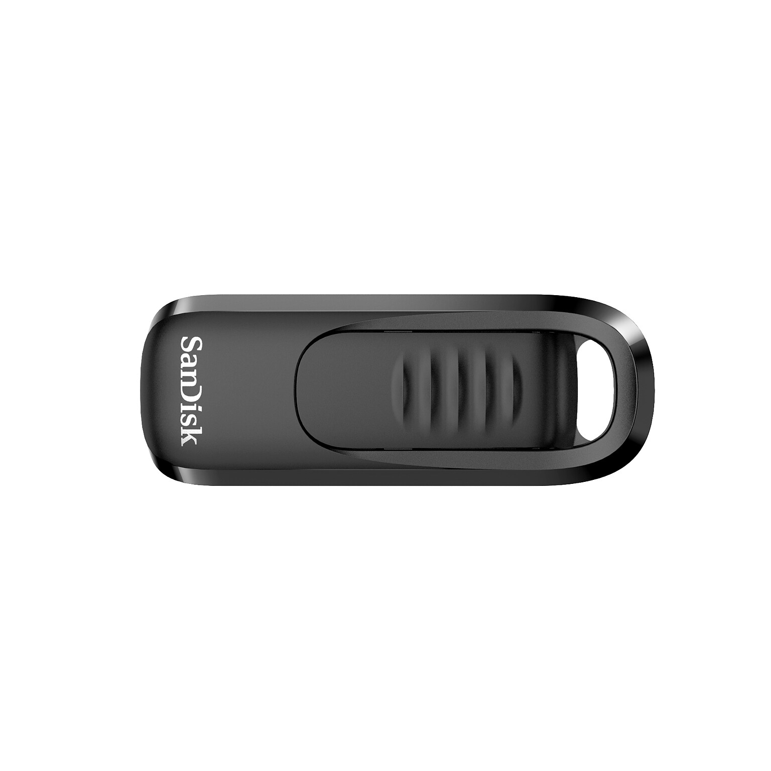 SanDisk Ultra Slider 64GB USB 3.2 Type-C Flash Drive, Black (SDCZ480-064G-A46)