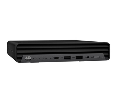 HP EliteDesk 800 G6 Mini Refurbished Desktop Computer, Intel Core i5-10500T, 8GB RAM, 256GB SSD, Windows 11 Pro