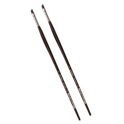 da Vinci TOP-ACRYL Oil and Acrylic Synthetic Bristle, Assorted Brush, 2/Bundle (DVXVA71874-2)