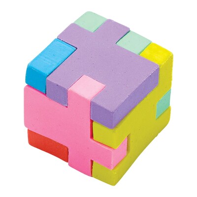 Party City Puzzle Erasers, 12/pack (AM396712-NS)