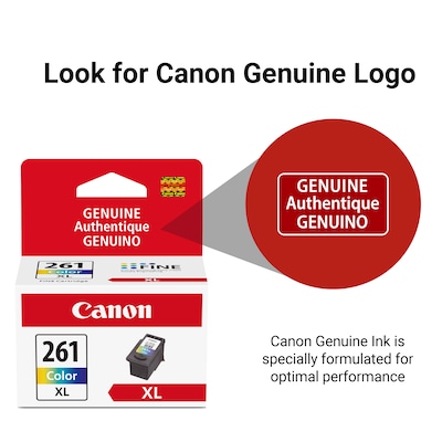 Canon CL-261 XL Tri-Color High Yield Ink Cartridge (3724C001)