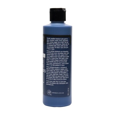 FolkArt Acrylic Paint Multi-Surface Satin, 8oz., Ink Spot, 3/Pack(FLK4653-3)