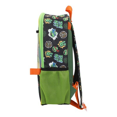 Bioworld Kids 5-Piece Teenage Mutant Ninja Turtles Backpack Set, Large, Green (B1BAAK9TMTSB00)