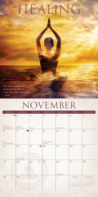 2026 Willow Creek Meditation 12" x 12" Monthly Wall Calendar (51887X)