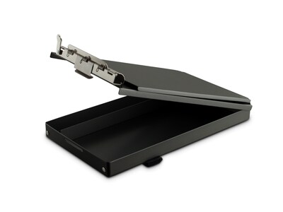 Saunders Citation Holder Aluminum Clipboard, Letter Size, Black, (12206)