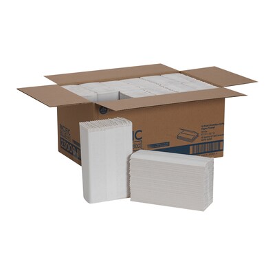 Pacific Blue Select Premium C-Fold Paper Towels, 2-ply, 120 Sheets/Pack, 12 Packs/Carton (23000)