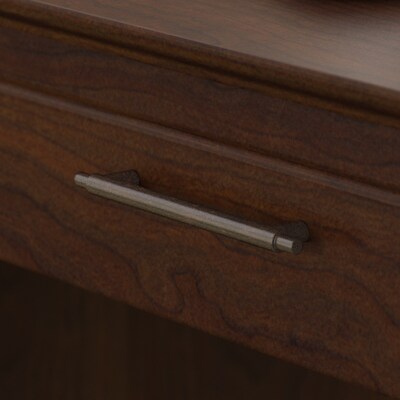 Bush Furniture Key West 47" x 16" Console Table with Drawers and Shelves, Bing Cherry (KWT248BC-03)