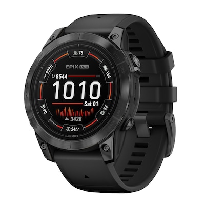 Garmin epix Pro Gen 2 Standard Edition Smartwatch, Slate Gray & Black, 47mm (GRM0280300)