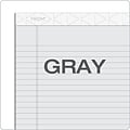 TOPS Prism+ Notepads, 8.5 x 11.75, Wide, Gray, 50 Sheets/Pad, 12 Pads/Pack (TOP63160)