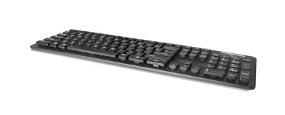 Man & Machine L Cool Wired Ergonomic Washable Keyboard, Black (LCOOL/B7)