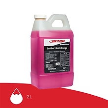 Betco Simplicity Sanibet Multi-Range Sanitizer Disinfectant Deodorizer, 67.6 oz., 4/Carton (BET23747