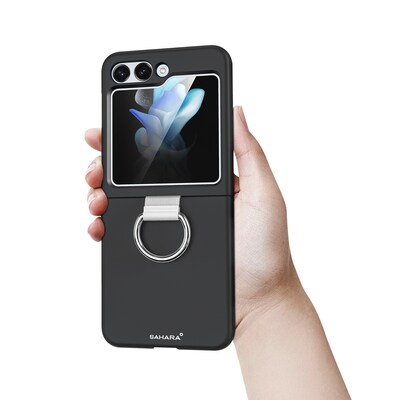 SaharaCase Venture Phone Case for Samsung Galaxy Z Flip6, Shock Absorbing, Scorpion Black (CP00586)