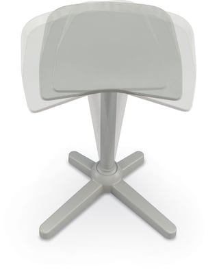 MooreCo Elate Perch Stool, Morning Fog (EP1A)