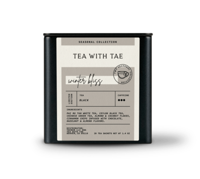Tea Gift Tin, 20 Sachets - Winter Bliss